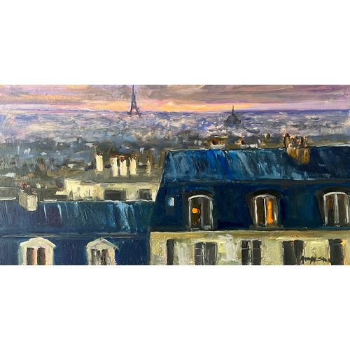 Stevens, Allayn 아티스트의 Paris Roofs작품입니다.